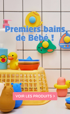 Découvrez les articles pour le bain de bébé