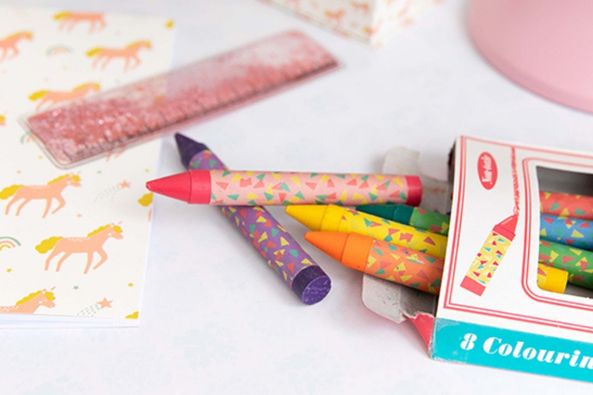 1 lot de 12 couleurs non toxiques petits crayons lavables pour enfants Ourine Crayons pour enfants 