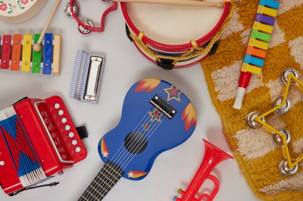 Instruments de musique éducatifs pour enfants - à partir de 3 ans - tambour