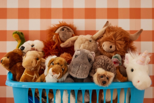 Petite peluche lion Uni Toys - Le petit Souk