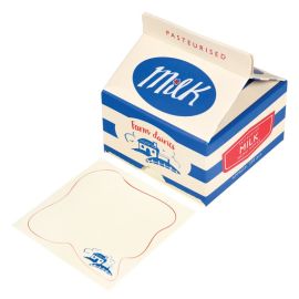 REX LONDON - Bloc de 300 Notes Rétro brique de lait