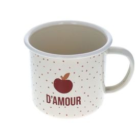 Tasse pomme d'amour mug emaillé