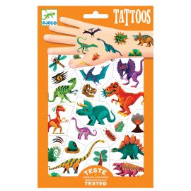 tatouages éphémères dinosaures