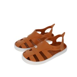 sandales de plage enfant camel