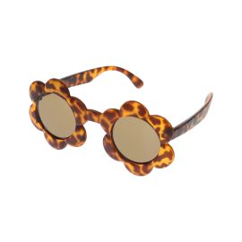 lunettes de soleil leopard fleurs