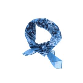 foulard bandana bleu petit