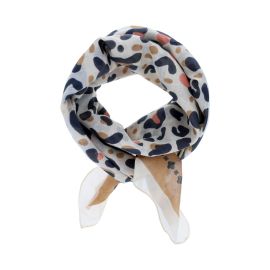 foulard leopard femme