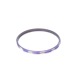 Lot de 2 bracelets en métal indien violet poinçon argent