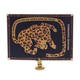 carte proverbe léopard africain