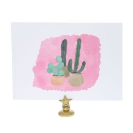 carte cactus maroc rose