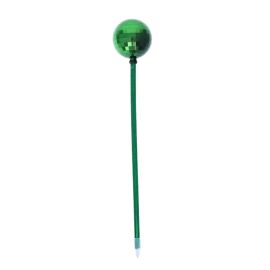 stylo boule disco vert