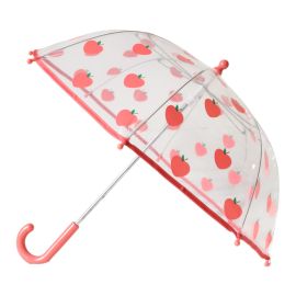 parapluie enfant pommes roses