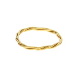 bracelet tresse doré bijou femme
