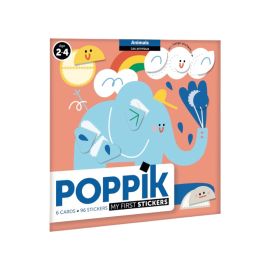 Gommettes premier age poppik stickers créatifs