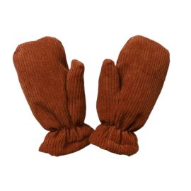 moufles velours marron enfant Road trip