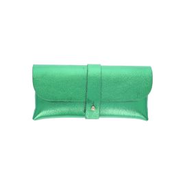 etui à lunettes vert émeraude