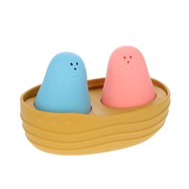 jouets silicone pour bébé bain