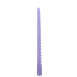 Bougie spirale lilas