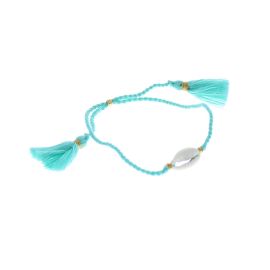Bracelet coquillage turquoise