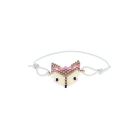 Bracelet perles renard