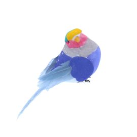 Oiseau à clipser violet