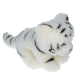Peluche tigre blanc