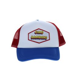 casquette enfant ciao bambino rouge