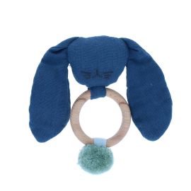 anneau lapin bleu nuit