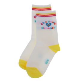 Paire de chaussettes "en voiture Simone" 