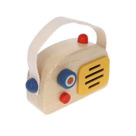 Radio en bois musicale