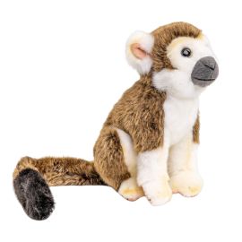 peluche singe marron