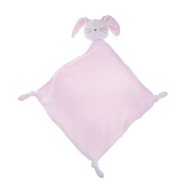 doudou lapin éponge rose