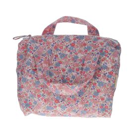 grande trousse de toilette bonjour bébé vanity rose et bleu 