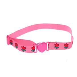 ceinture élastique réglable tulipes enfant