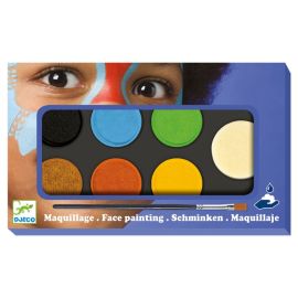 palette de maquillage couleurs nature halloween