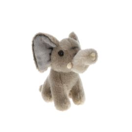 peluche éléphant gris 