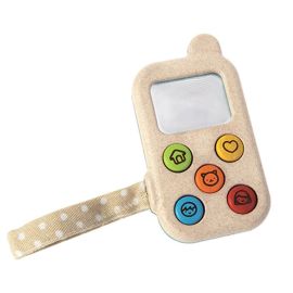 premier téléphone en bois bébé jeux d'eveil