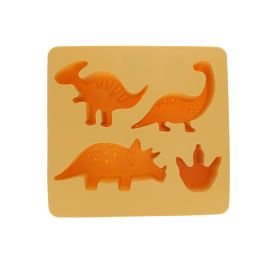 Moule à gâteaux en silicone dinosaures