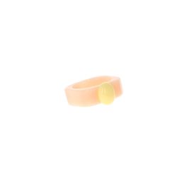 bague pastel jaune et rose