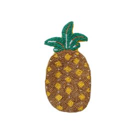 porte-monnaie en perles ananas 