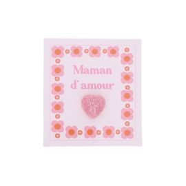 Pin's femme maman d'amour accessoire mode