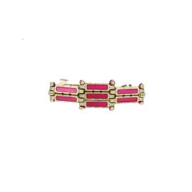 Petite barrette cheveux magenta Arya