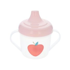 gobelet tasse d'apprentissage enfant pomme rose 