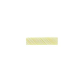 Barrette rétro jaune