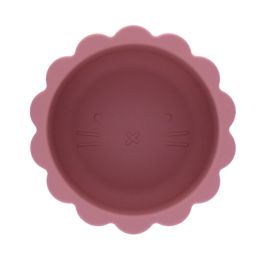 Bol en silicone rose 