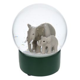 Boule à neige éléphants