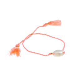 Bracelet coquillage corail