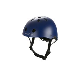 Casque de vélo bleu