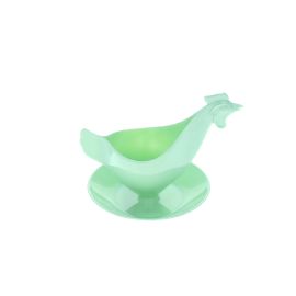 Coquetier poule plastique vert