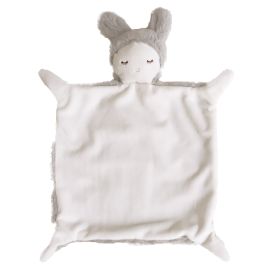 Doudou lapin gris